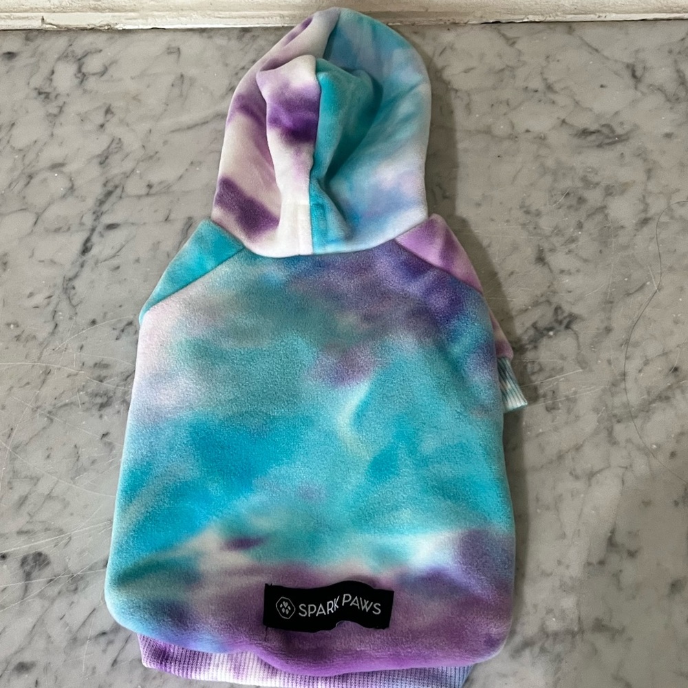 Spark Paws Dog hoodie - size Small